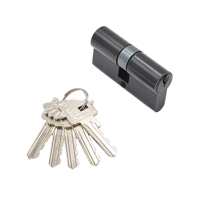 Ключевой цилиндр ключ-ключ CYL 5-60 KEY BLACK