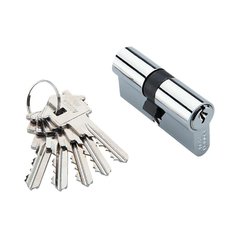 Ключевой цилиндр ключ-ключ CYL 5-60 KEY CHROME