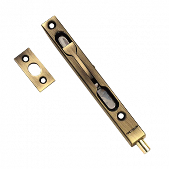 Торцевой шпингалет 401-140 BRONZE