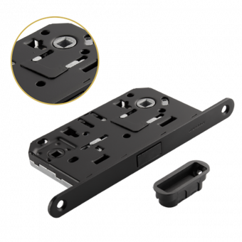 Защелка магнитная сантехническая WC-5096 MAG BLACK