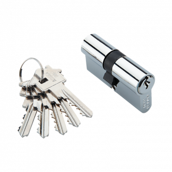 Ключевой цилиндр ключ-ключ CYL 5-60 KEY CHROME